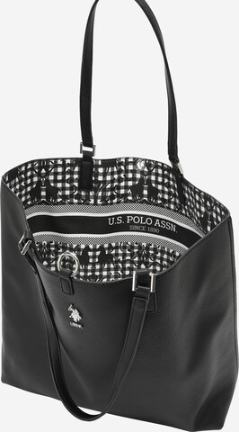 U.S. POLO ASSN. Nákupní taška – černá