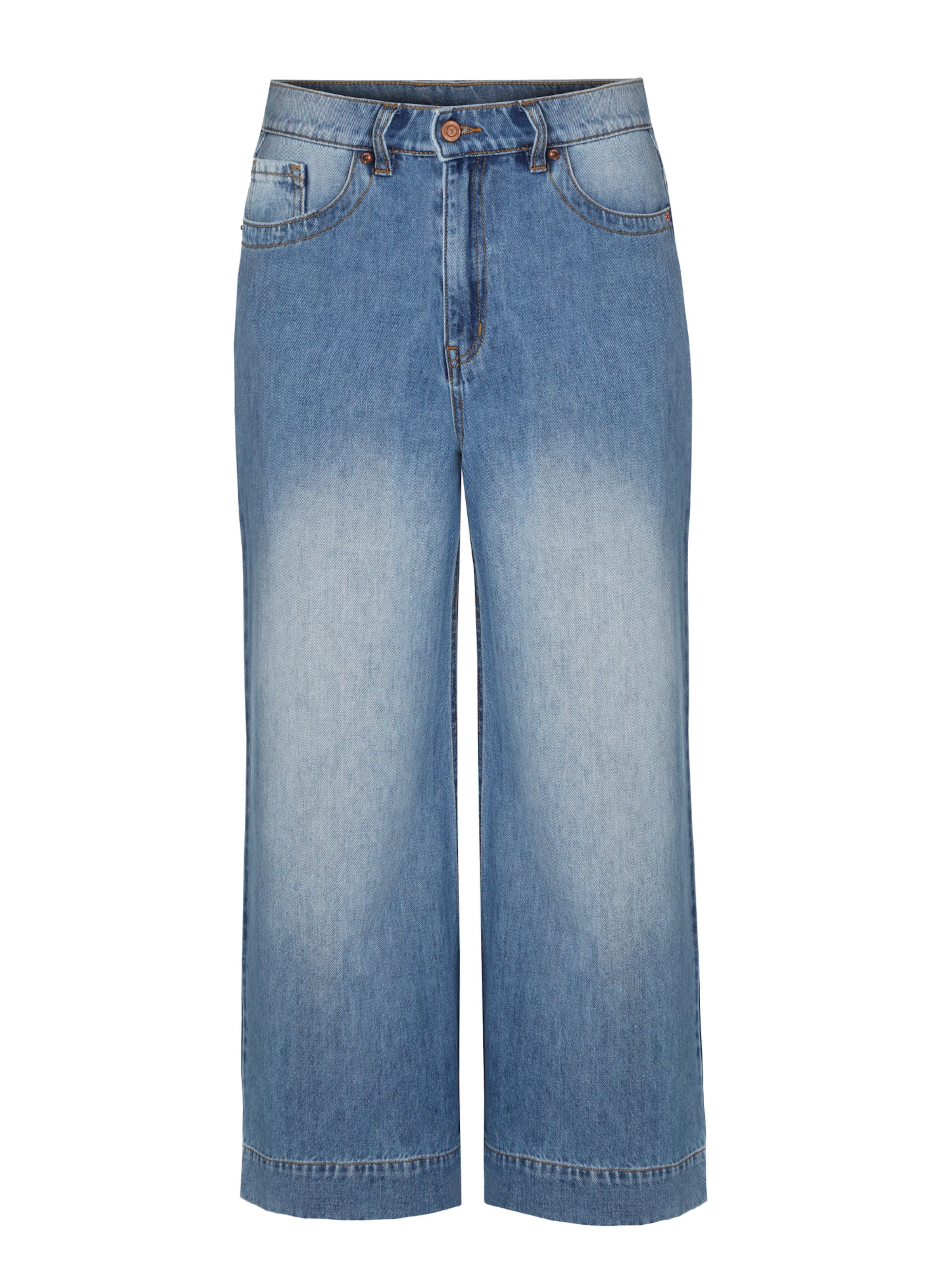TATUUM Wide Leg Jeans 'Ravey' in Blau: Vorderseite