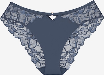 Slip ' Wild Gardenia Florale ' TRIUMPH en bleu : devant