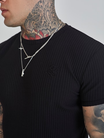 SikSilk Shirt in Schwarz