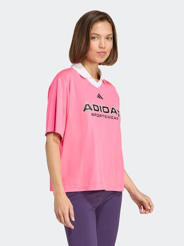ADIDAS SPORTSWEAR Функциональная футболка 'TIRO' в Ярко-розовый: спереди