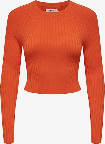 ONLY Sweater 'Meddi' in Orange: front