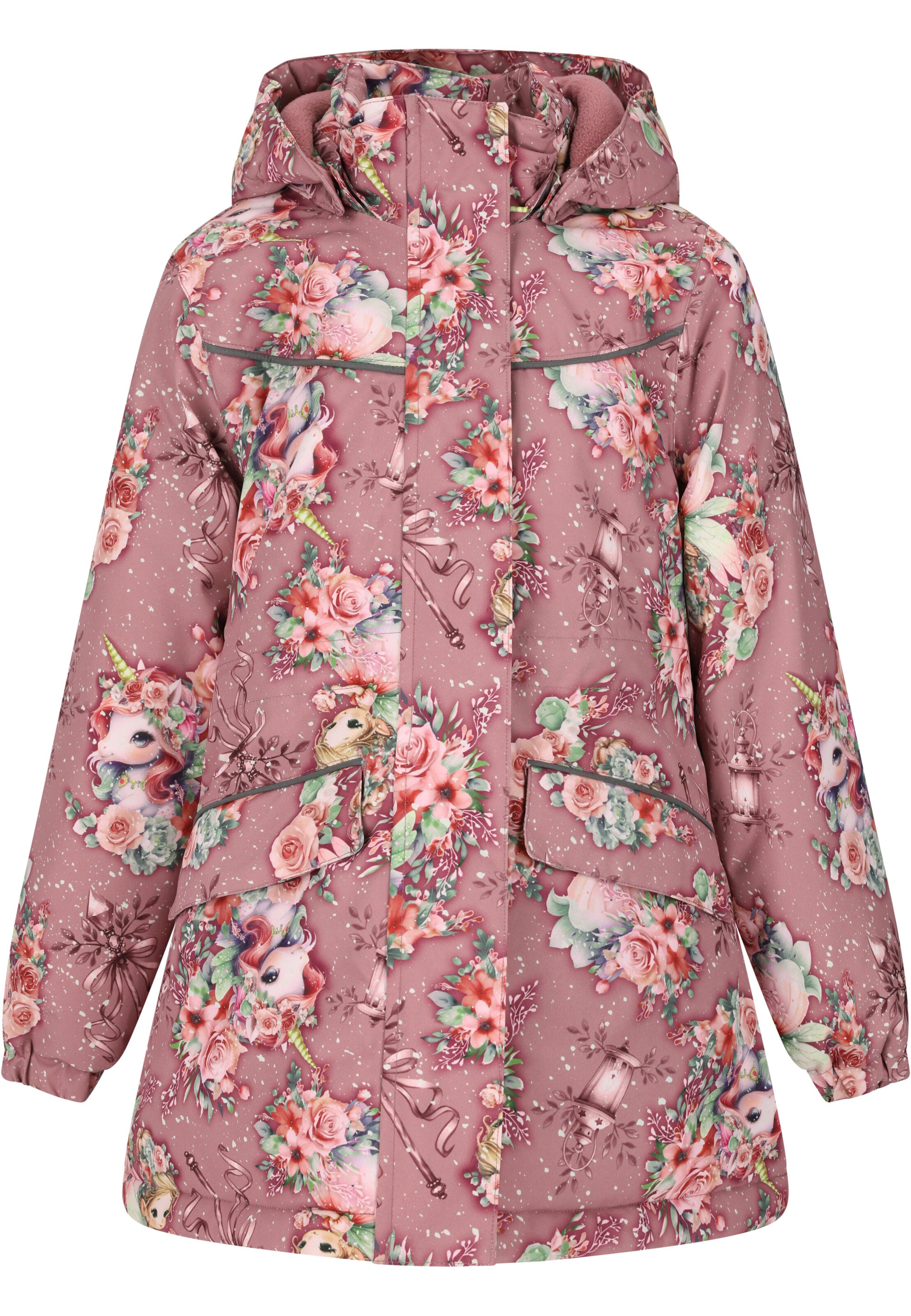 ZigZag Outdoor jacket 'Angelina V2' in Red: front
