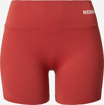 Skinny Pantalon de sport 'POWER 893' NEBBIA en rouge : devant