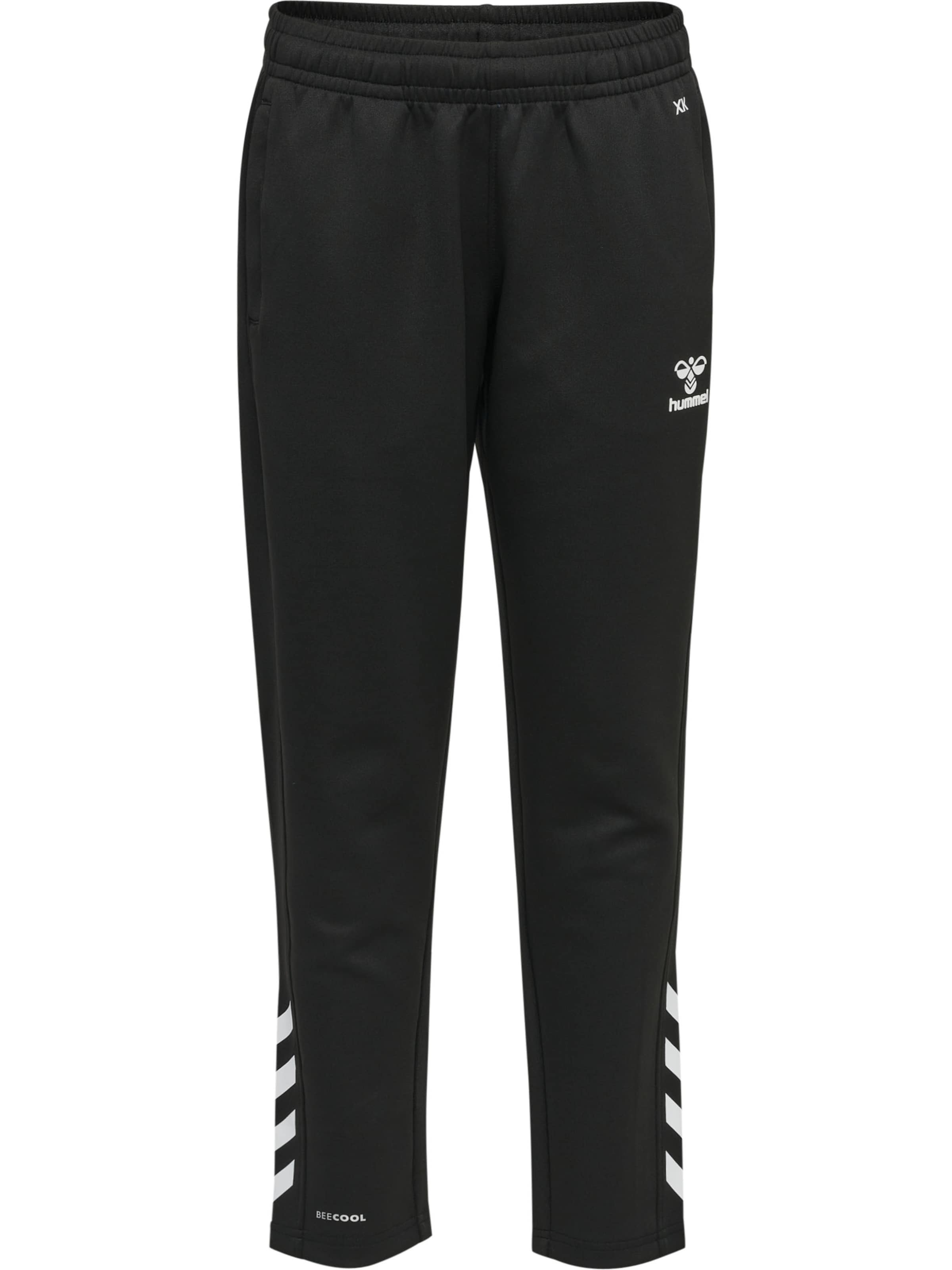 Hummel Workout Pants in Black: front