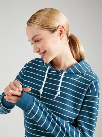 Ragwear Sweatshirt 'HAPPIER' i blå