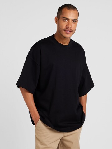 T-Shirt TOPMAN en noir : devant