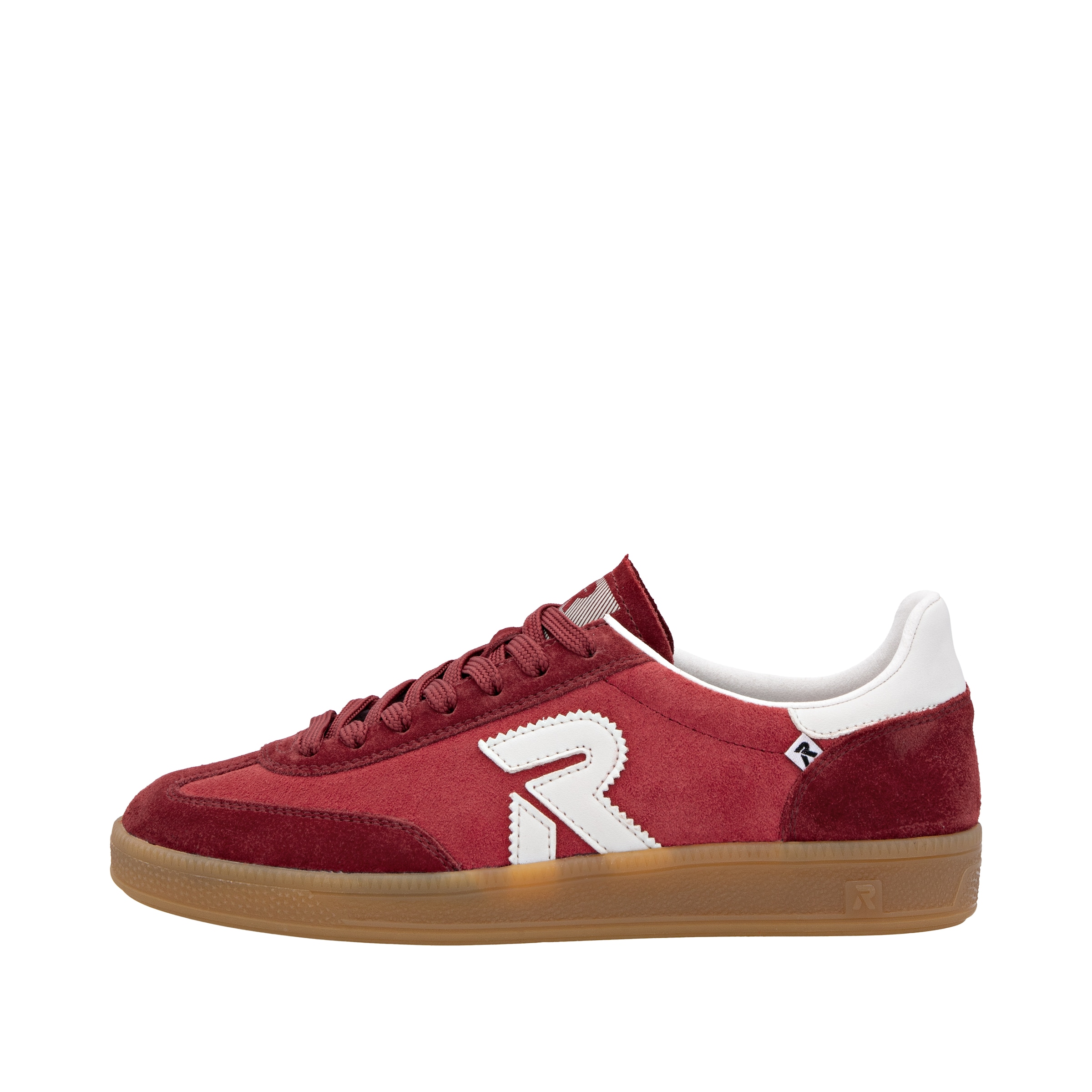 Sneaker bassa di Rieker Sport in rosso