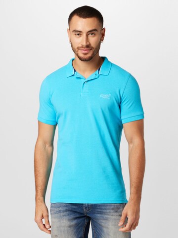 Superdry T-Shirt in Blau: predná strana