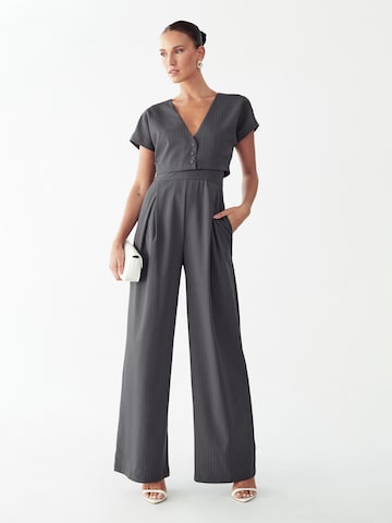 Willa - Jumpsuit 'GLENS' en gris: frente