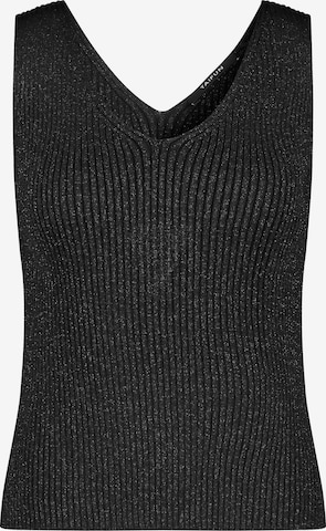 TAIFUN Knitted Top in Black: front