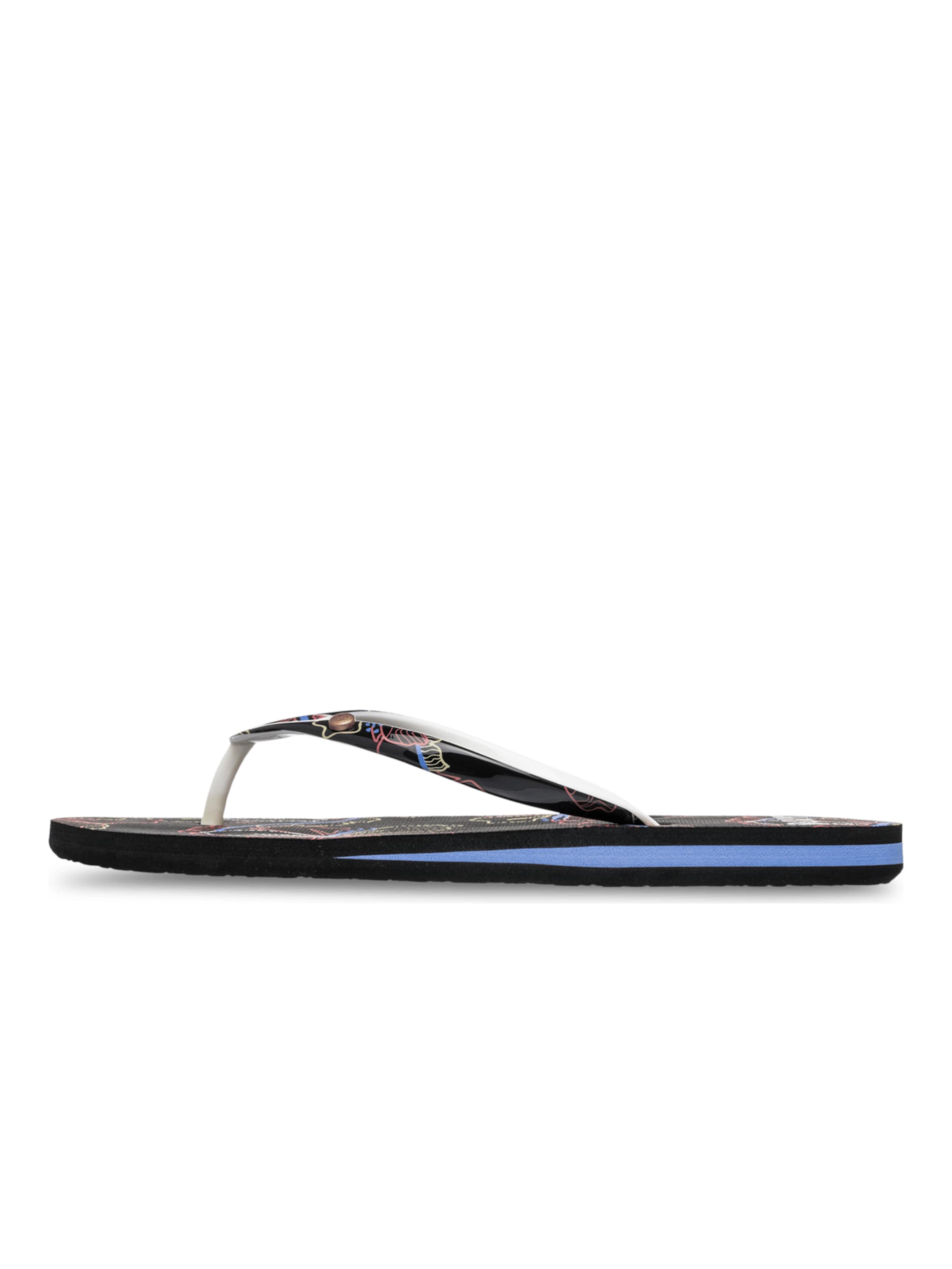 Tongs 'Portofino III' ROXY en noir : devant