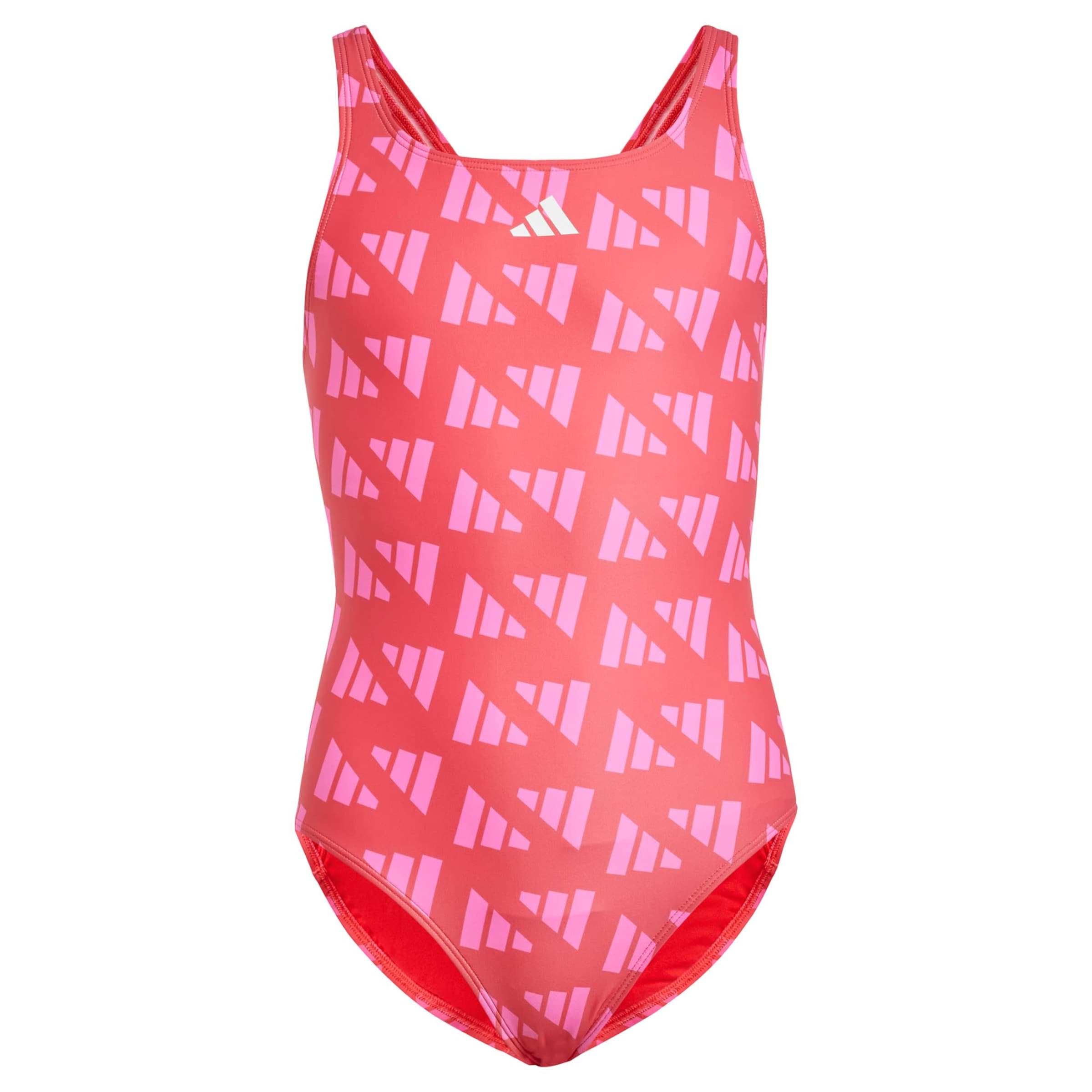 ADIDAS PERFORMANCE - Moda de baño deportiva 'Logo Graphic V-Back Swimsuit' en rosa: frente