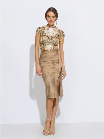 JIORO Blouse 'BAROQUE FLOWERS' in 