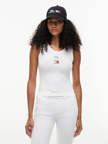 TOMMY HILFIGER Top in White: front