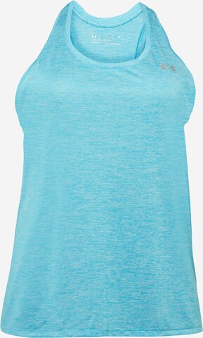 UNDER ARMOUR Sports top in Blue: front