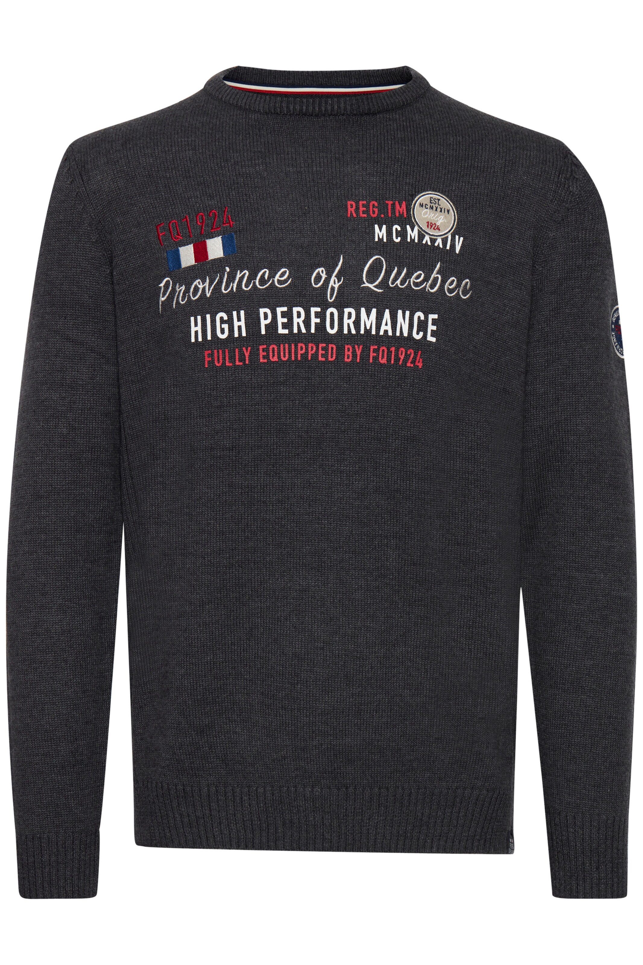 FQ1924 - Pullover 'ERLO' em preto: frente