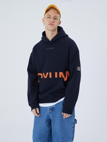 Koyumi Sweatshirt 'Suheyla Love it' in Blue