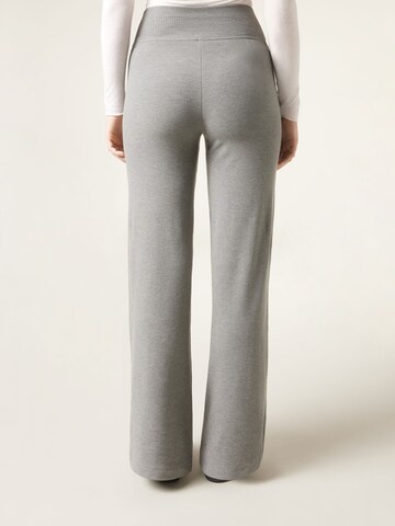 CALZEDONIA Wide Leg Hose in Grau