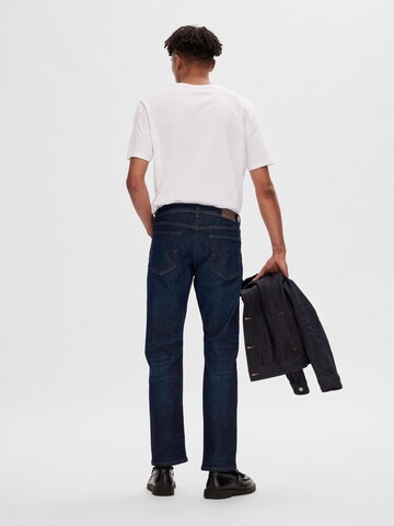 SELECTED HOMME Regular Jeans '196' in Blauw