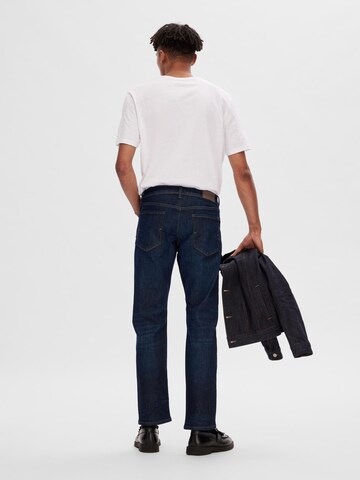 SELECTED HOMME Regular Jeans '196' in Blau