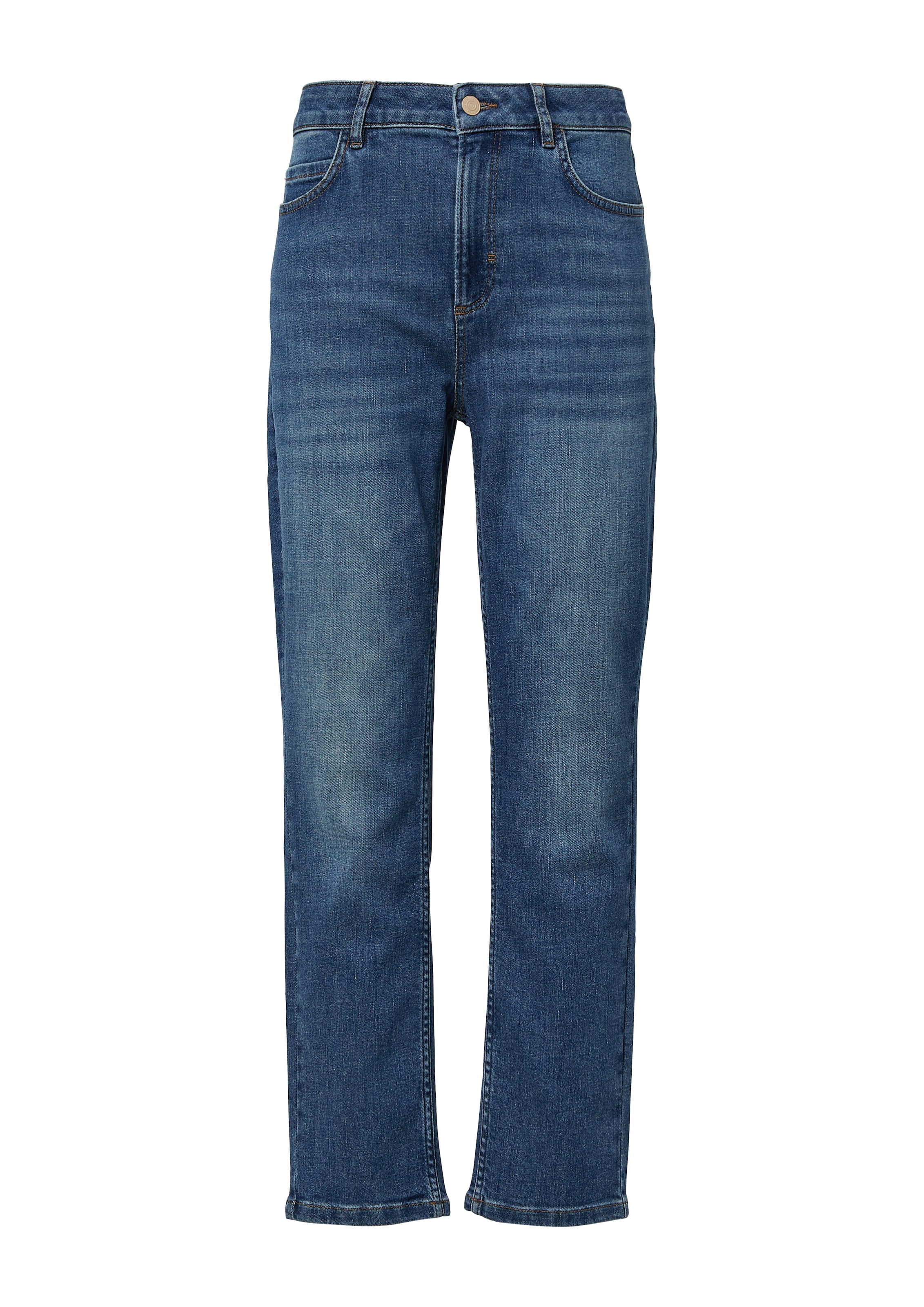 comma casual identity Regular Jeans in Blue: front