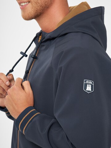Derbe Funktionsjacke 'Helgoby' in Blau