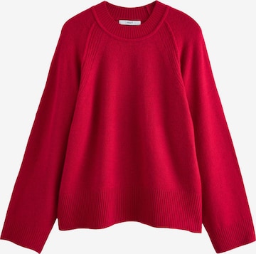 Next Pulover | rdeča barva: sprednja stran