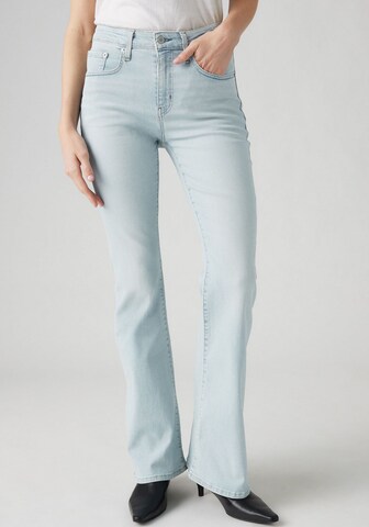 LEVI'S ® Flared Jeans '726' in Blue: front