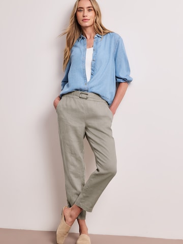 STREET ONE Regular Housut 'Bonny' värissä beige