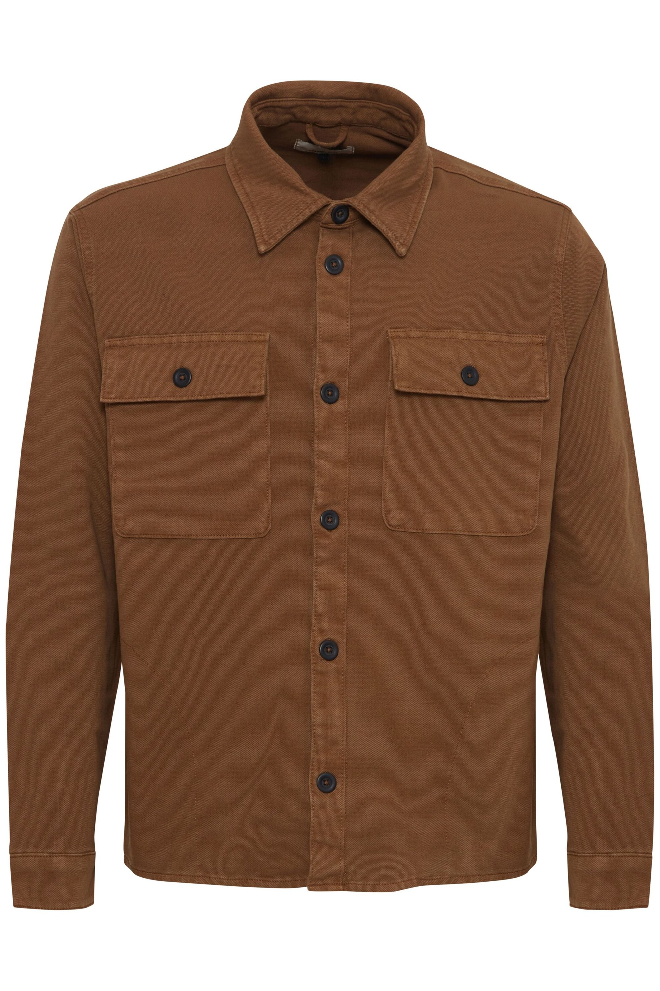 BLEND Tussenjas in Bruin: voorkant