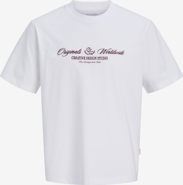 JACK & JONES - Camiseta en blanco: frente