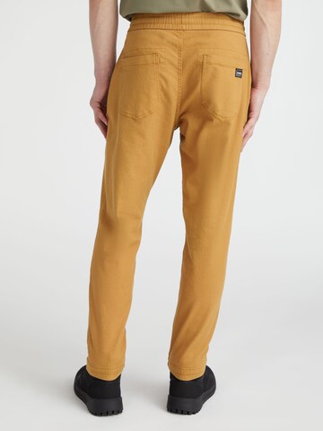 Regular Pantalon 'Woven' O'NEILL en marron : devant