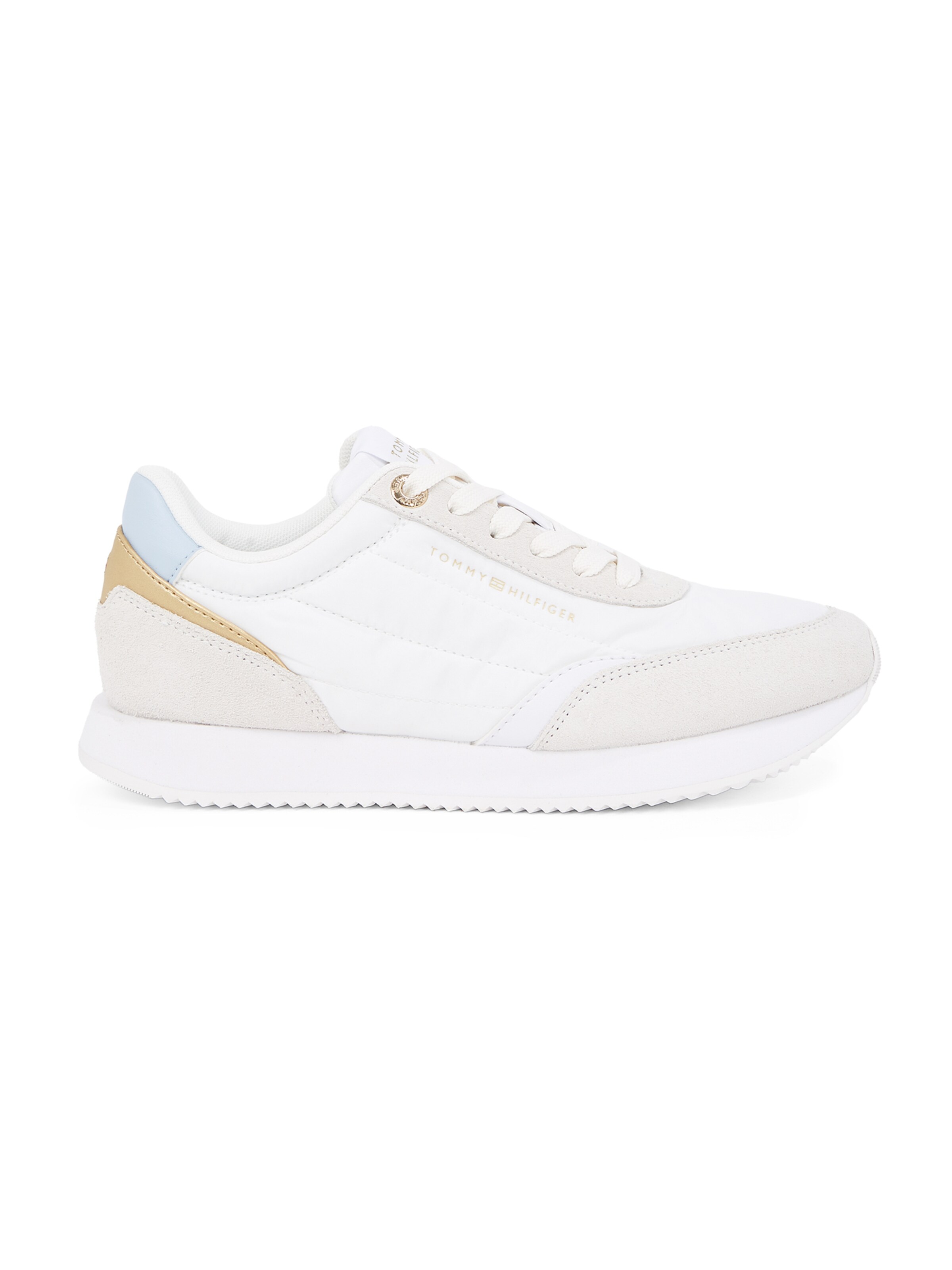 Baskets basses 'Essential' TOMMY HILFIGER en blanc