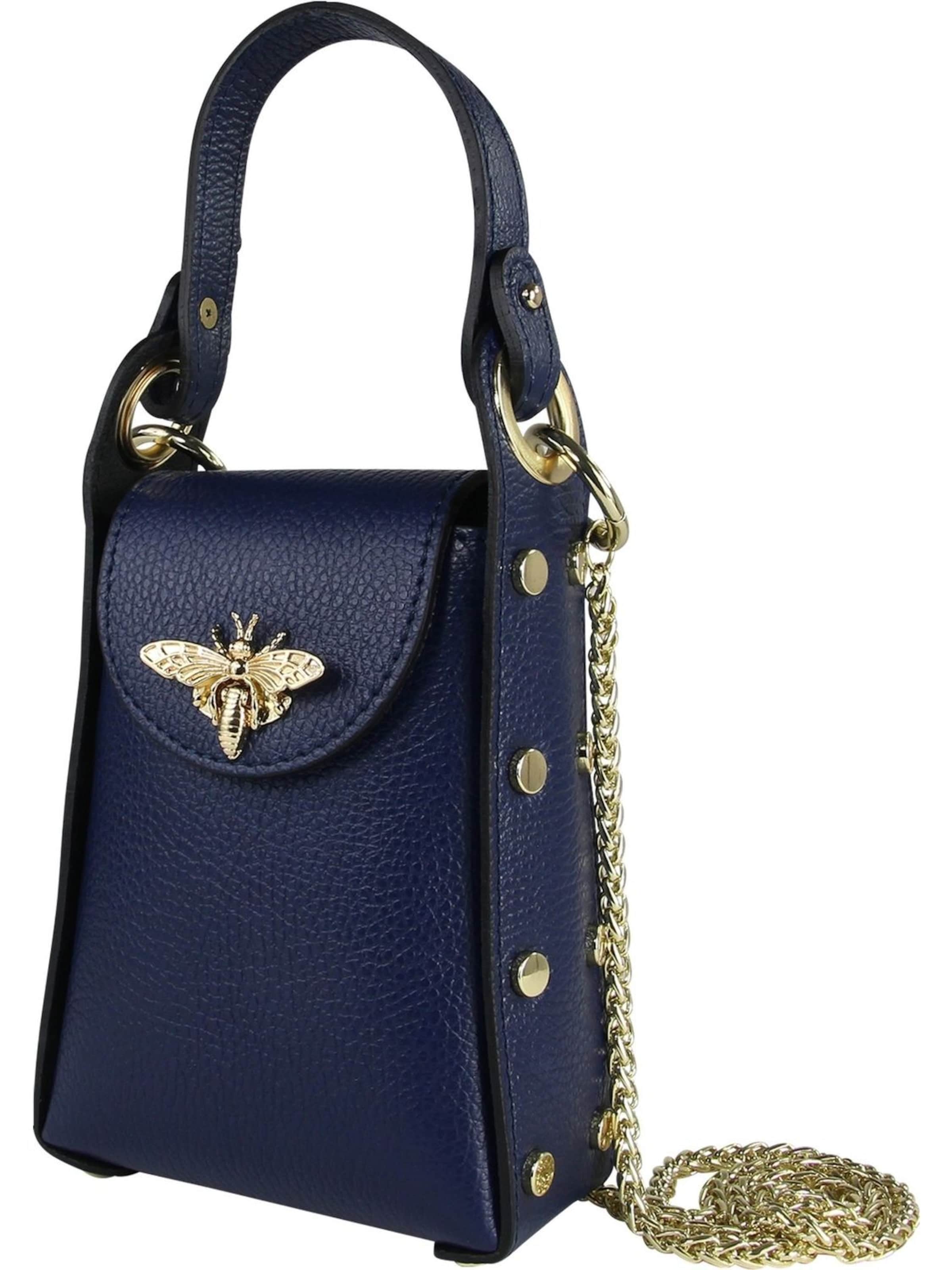 Sac à bandoulière Toscanto en bleu : devant