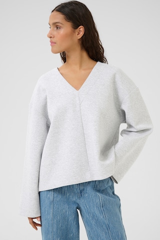 KAREN BY SIMONSEN Sweatshirt in Grijs: voorkant