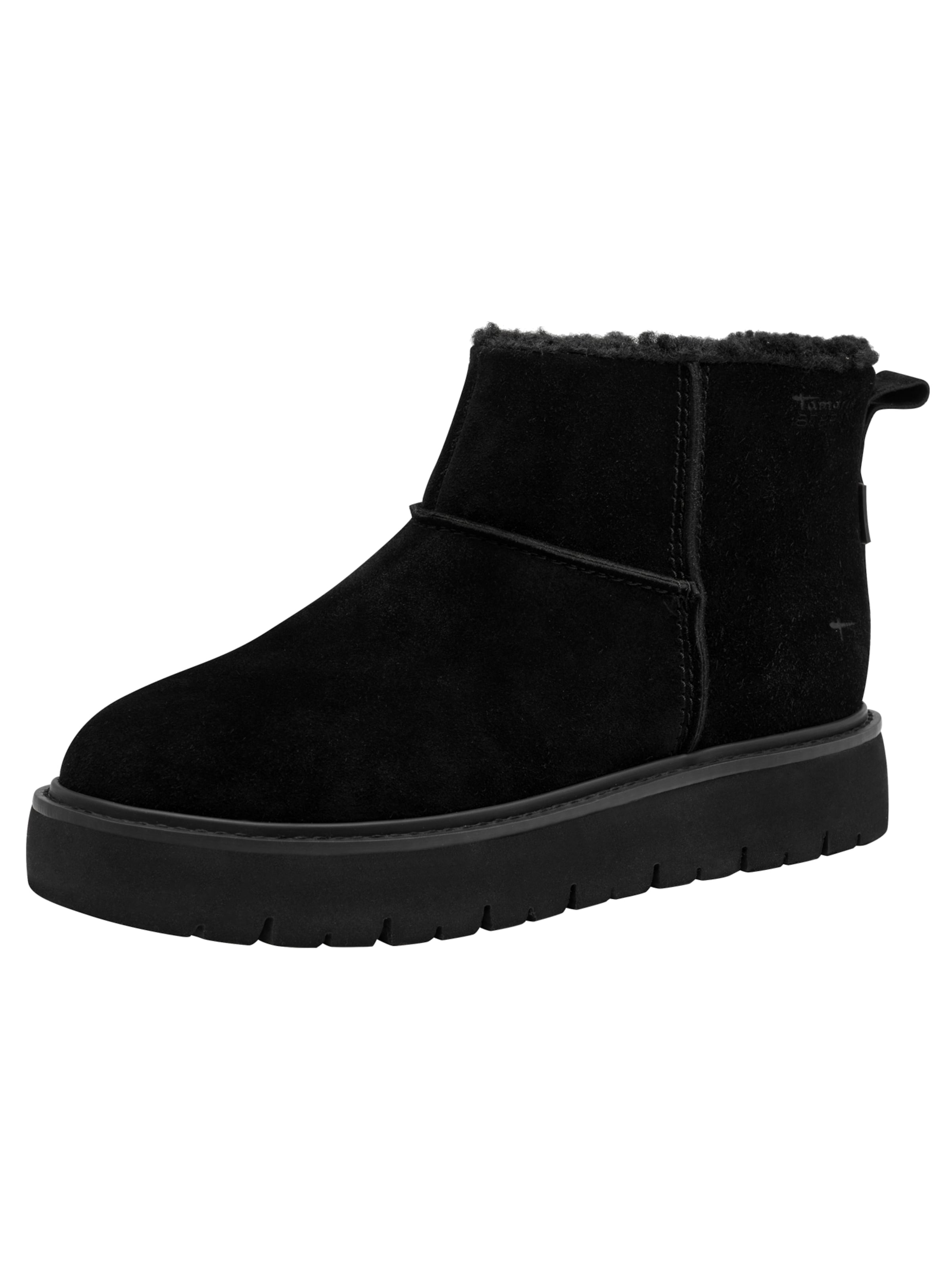 Boots Tamaris en noir : devant
