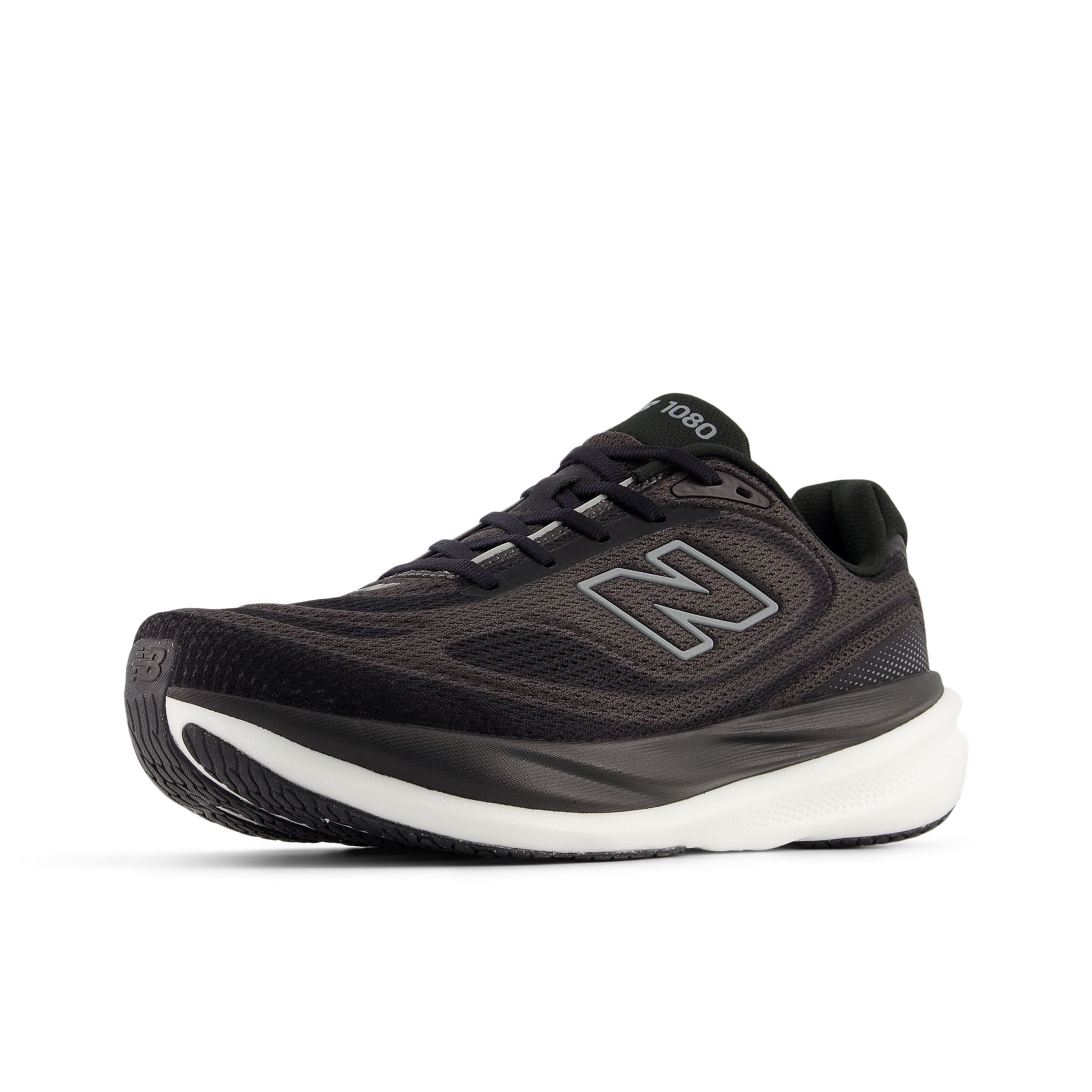 Chaussure de course '1080 v15' new balance en noir : devant