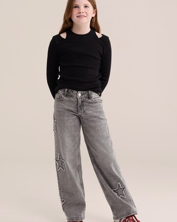 WE Fashion Shirt in Zwart