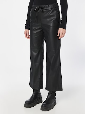 LIEBLINGSSTÜCK Zvonové kalhoty Kalhoty 'Honey' – černá: přední strana