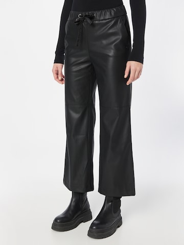 LIEBLINGSSTÜCK Wide leg Pants 'Honey' in Black: front