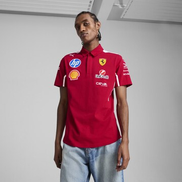 PUMA Funktionsshirt 'Scuderia Ferrari 2025 Team' in Rot: Vorderseite