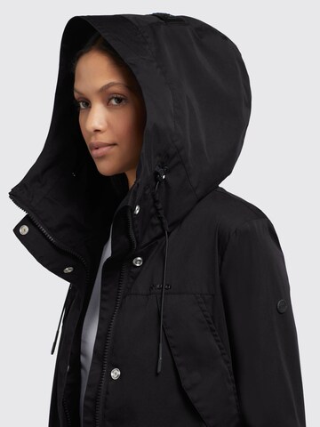 khujo Between-seasons parka in Black