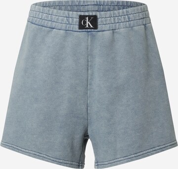 Calvin Klein Swimwear regular Bukser i blå: forside