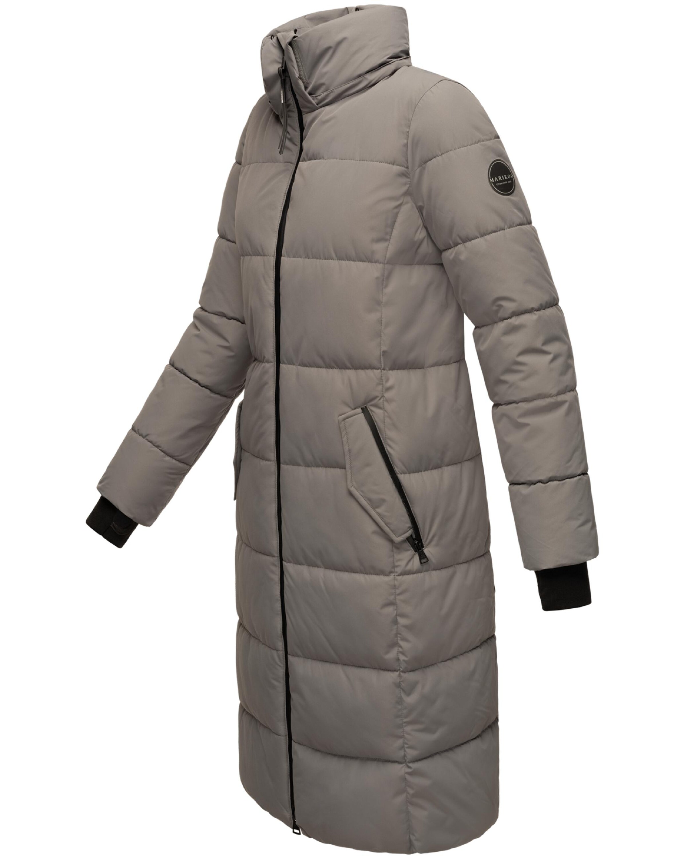 MARIKOO Winter coat 'Zuraraa XVI' in Grey