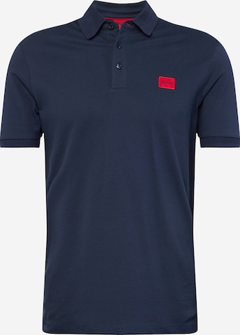 T-Shirt 'Dereso232' HUGO Red en bleu : devant