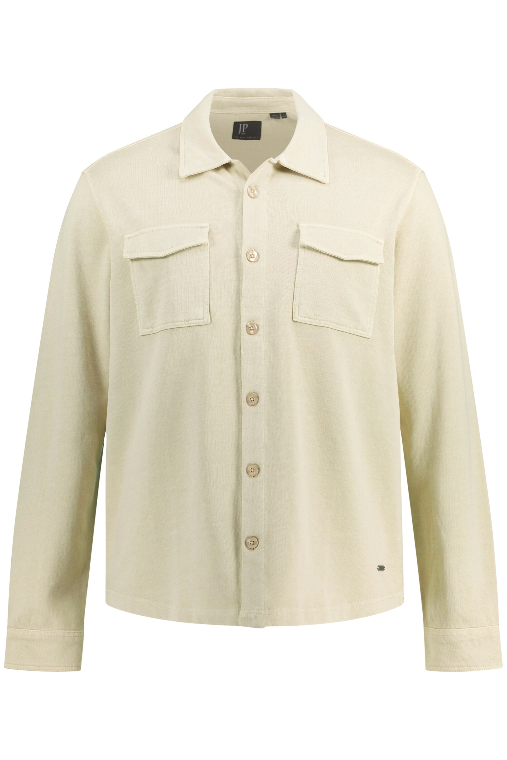 JP1880 Regular fit Button Up Shirt in Beige: front