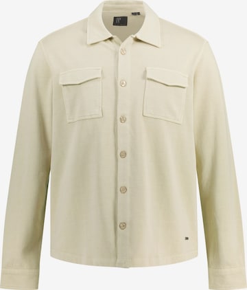 JP1880 Regular fit Button Up Shirt in Beige: front