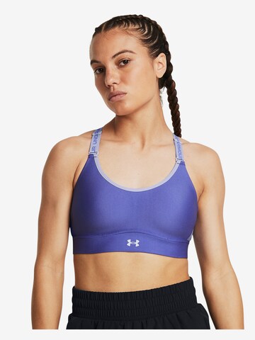 UNDER ARMOUR Bustier Sport bh 'Infinity 2.0' in Lila: voorkant