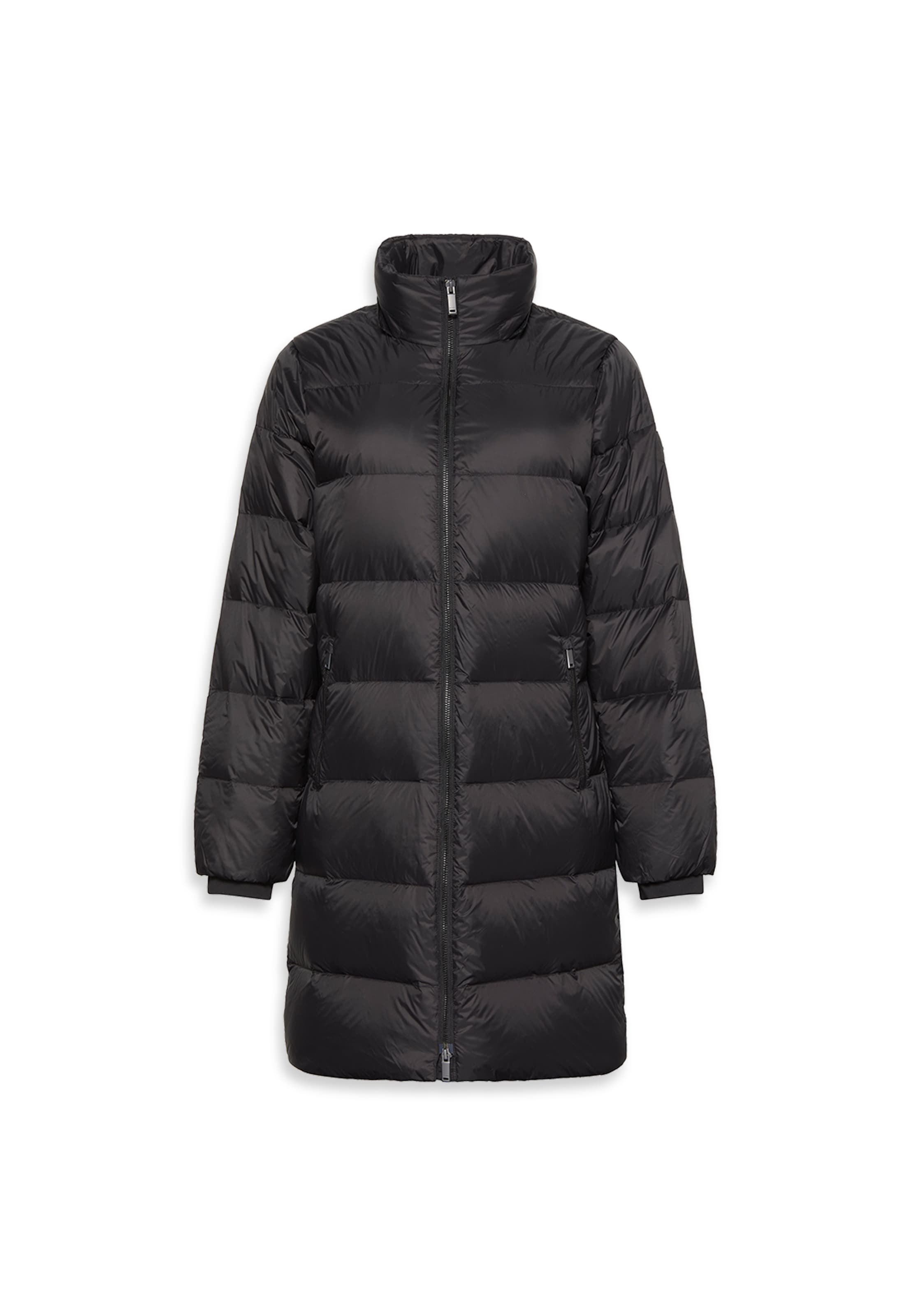 Calvin Klein Talvemantel, värv must: eest vaates